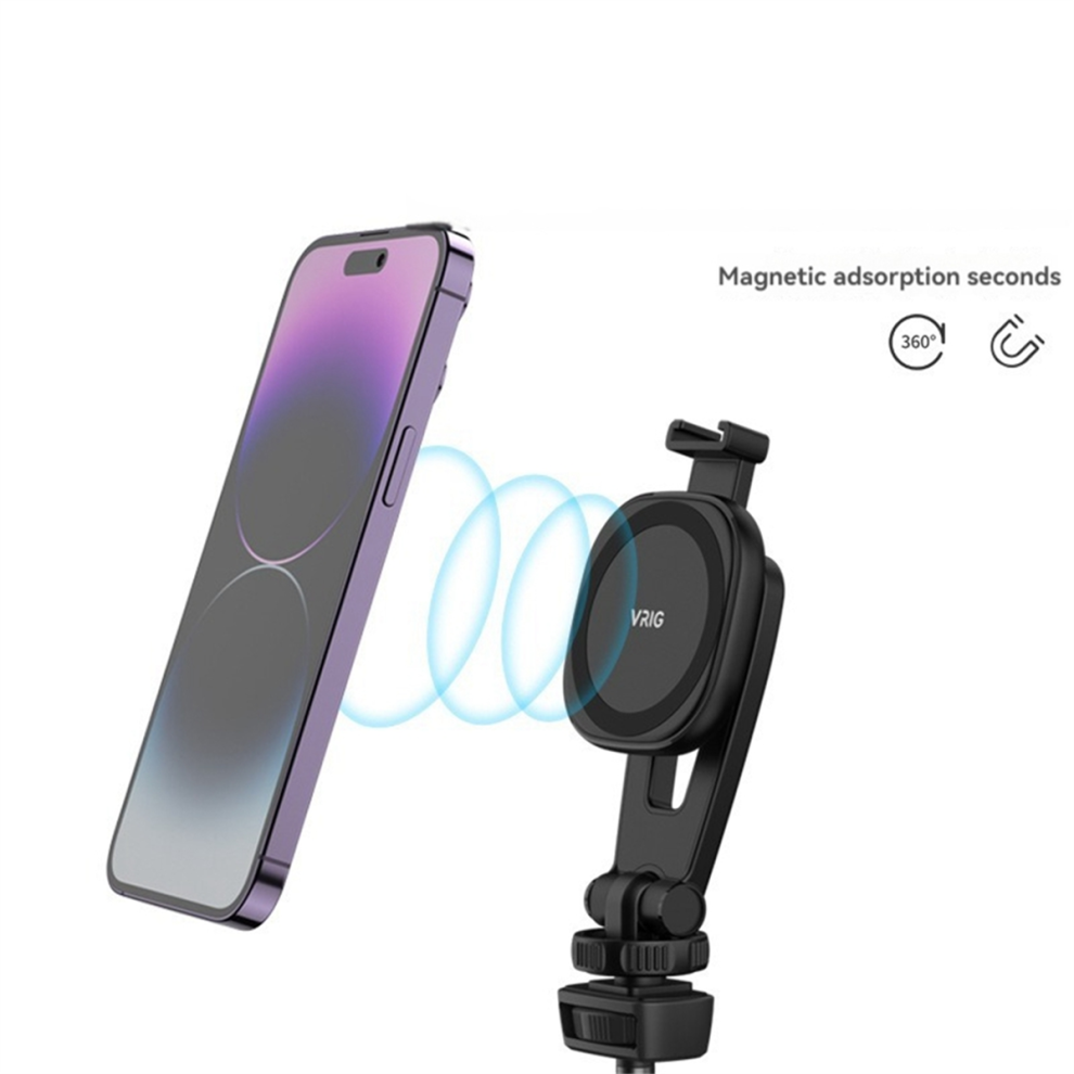 Photos - Holder / Car Charger Vrig MG-03 MG03 Magnet Phone Holder Adapter Tripod Magnetic Camera Mount for