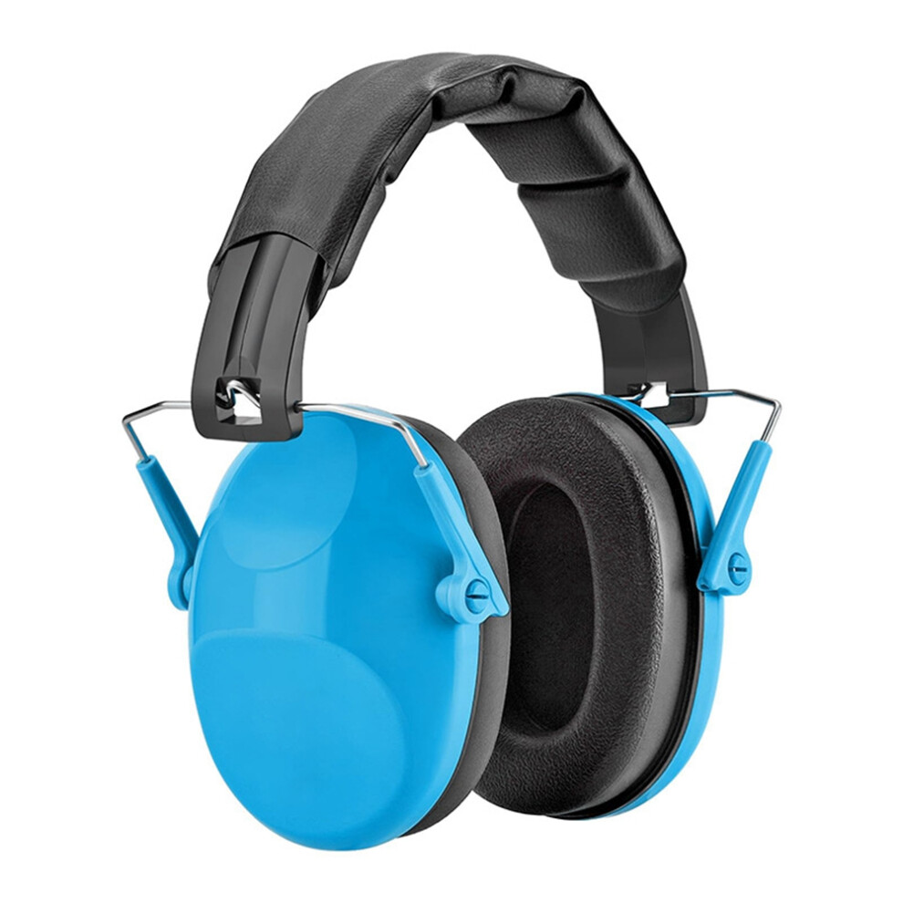 Kids Ear Earmuff Adjustable Muff Noise-Proof Headmounted for Children Sleeping Blue-image-OPC-PJC7K2D-NEW