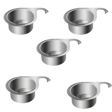 Swan Filter Basket Stainless Steel Sink Drain Kitchen Supplies Storage Rack