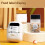 Label Maker Machine with Tape P50 Portable Printer Bluetooth for Clothes Home C 7