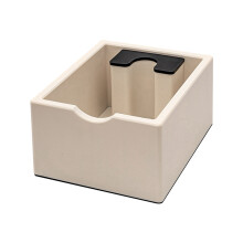 Italian Coffee Grounds Bucket ABS Knocking Household Bar Machine Waste White