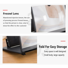 14 Inch 3D Screen Amplifier Mobile Display Enlarged Magnifier for Travel White