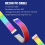 RGB Power Extension Cable ARGB 5V 3Pin LED Light Strip Bar for PC Case 4