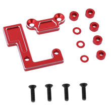 RC Car Upgrade Spindle Support Kit for 1/10 TT02 TT02B Parts Red