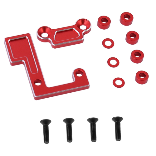 RC Car Upgrade Spindle Support Kit for 1/10 TT02 TT02B Parts Red