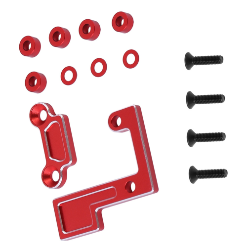 RC Car Upgrade Spindle Support Kit for 1/10 TT02 TT02B Parts Red 2