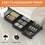 Under-Bed Locker Storage Box with Wheels Bed Bottom Rolling Container Under 7