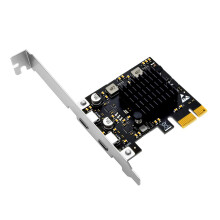 PCIe to Type-C PCI Express PCI-E 1X USB3.2 Gen2 TYPE-C Expansion Card Adapter Add on for Desktop PC