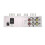 Karaoke Sound Mixer Portable Professional Audio System Dual Mic Inputs Silver (EU) 6