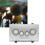 Karaoke Sound Mixer Portable Professional Audio System Dual Mic Inputs Silver (EU) 4