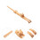 Wooden Cat Shaped Back Massager Backreliever Spontaneous Artifact Scratcher 4