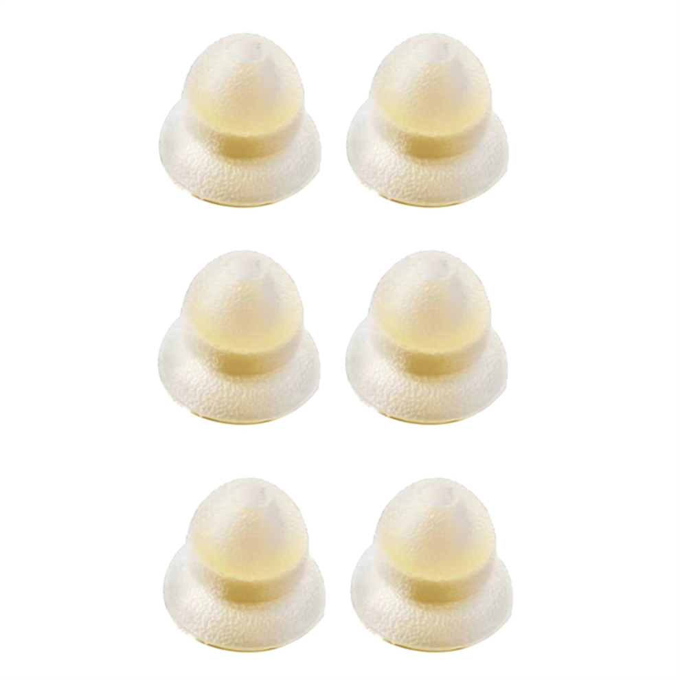 Saudism 3 Pairs Narrow Bore Ear Tip, Noise Isolating, In-Ear Earphones Silicone Isolating Tip Accessory S
