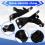 1 Pair Left & Right Car Front Bumper Headlight Bracket Mount for A4 S4 RS4 Seat Exeo/ 8E0805363 8E0805364 9