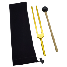 Aluminum Alloy Tuning Fork Set Sound Therapy Instrument Musical Accessories Relieve Work Stress F285HZ