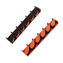 6-Rod Rack Wall Mount Fishing Rod Holders Vertical Sturdy Space Saving Easy Install Pole Holder Accessories