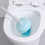 Sturalavandini per WC 14,5x41 cm blu gomma/plastica 7