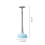 Sturalavandini per WC 14,5x41 cm blu gomma/plastica 2