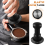 Elastic Coffee Tamper Espresso Machine Balanced Spring Filling Powder Hammer Rebound Impact 5