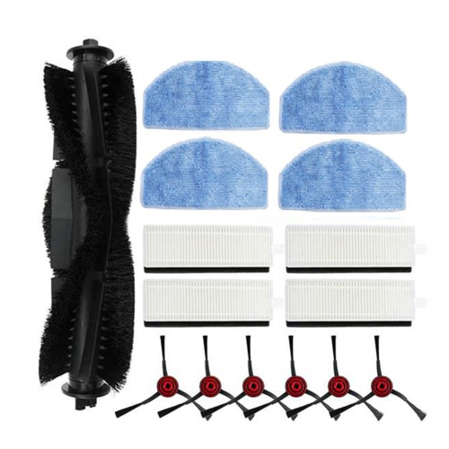 15 Pcs for Mars 01 / SL68 Vacuum Cleaner Accessories Main Side Brush Mop Filter 1