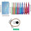 Metall knitting needle set Practical knitting starter tool Circular knitting needle Interchangeable crochet needle 2