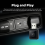 2in1 Wireless CarPlay Dongle for Android Auto Adapter AI Smart Box Car Intelligent Systems 7