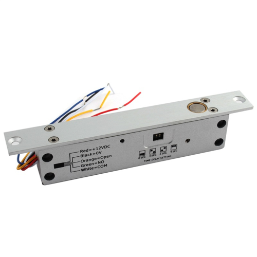 Fail Safe or Secure Electric Mortise Lock DC12V Electronic with Adjustable Time Delay for Access 2