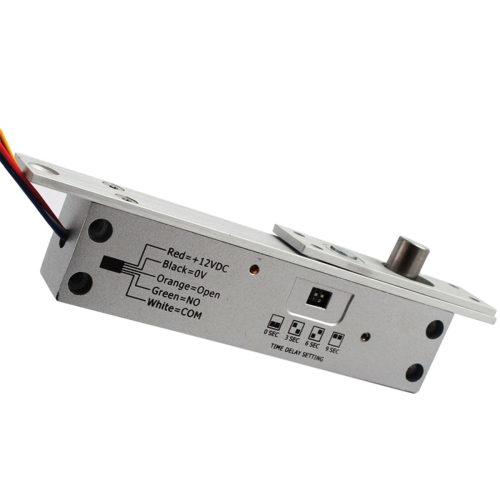 Fail Safe or Secure Electric Mortise Lock DC12V Electronic with Adjustable Time Delay for Access
