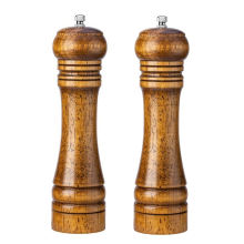 Wooden Cooking Salt and Pepper Grinder, Spice Jar, Grinding Bottle, Kitchen Tools