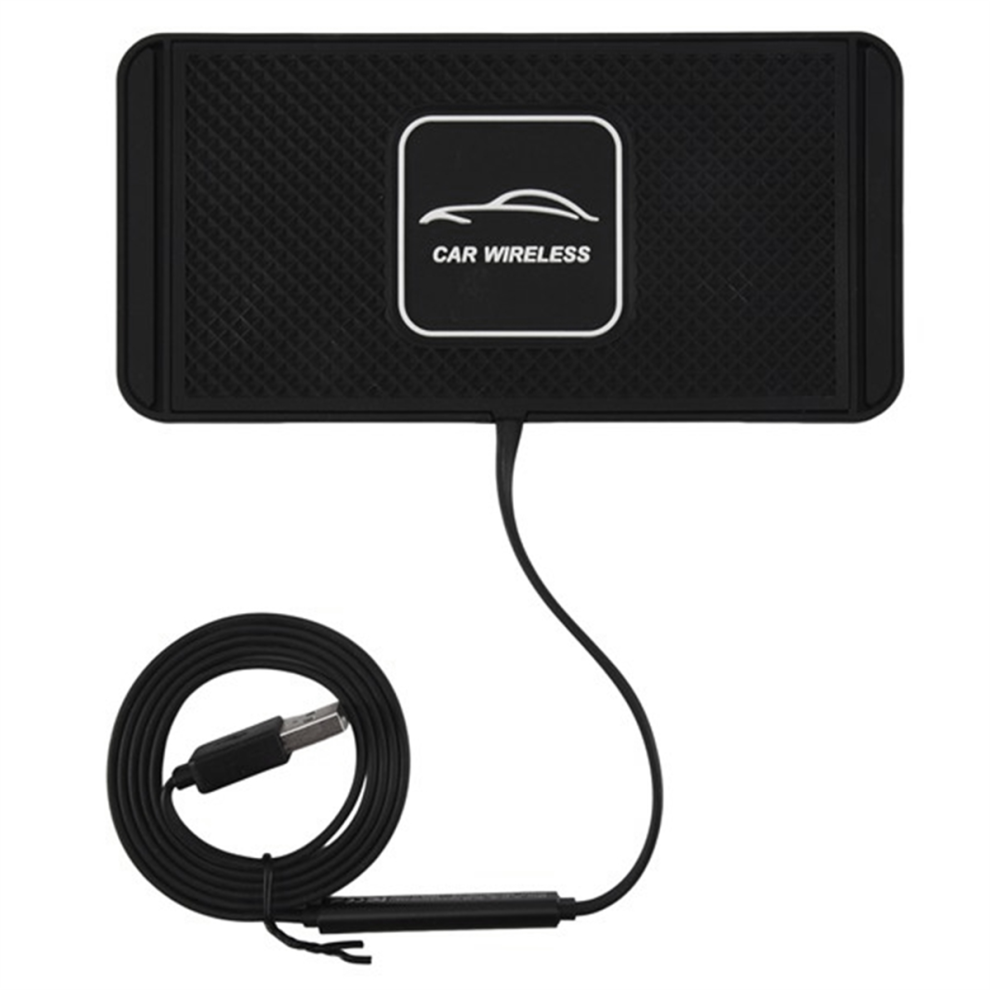 2Pcs 5/7.5/10W C1 Car For Wireless Charger Pad Fast Charging Dock Station Non-Slip Mat 4852145486401