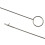 Stainless Steel Sewing Loop Turning Hook For Fabric Tubes 2