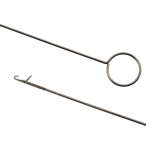 Stainless Steel Sewing Loop Turning Hook For Fabric Tubes 1