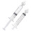 2 pezzi irrigatore nasale per neonati 12 cm 10 ml silicone 2