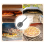 Pizza Turning Peel with Long Handle Aluminum Non-Stick Spinner Scratch Resistant Paddle 7