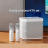 -203 Karaoke Set Speaker Wireless Bluetooth Dual Microphone Machine White 11