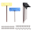 S2 Hex Screwdriver Tool Kit with T-Shaped Handle Ball Head Universal Repair for 3D Printer 6