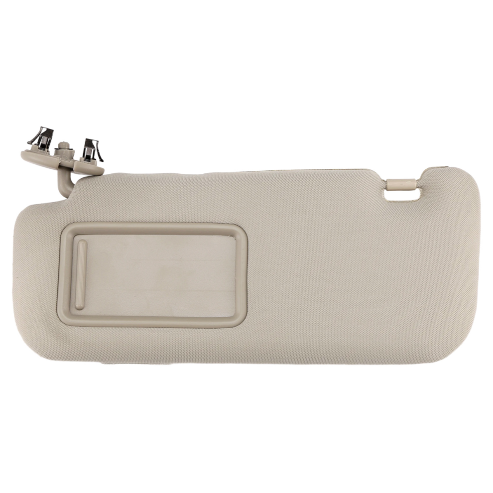 For 2007 - 2013 Car Interior Sun Visor With Mirror Shade Left Driver Side Beige 4852145497858
