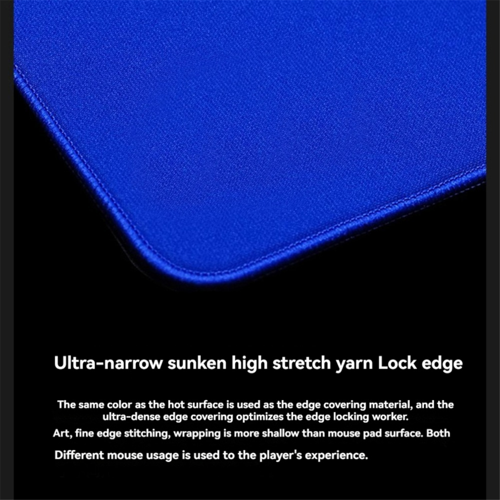 Photos - Other for Computer Gaming Mouse Pad Anti-Skid Base Waterproof Oversized Dirty Resistant Portable Computer Desk Blue