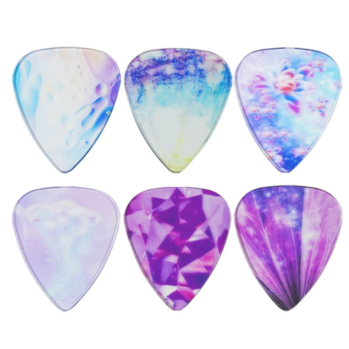 Transparent Picks, Guitar Folk Guitar, , Personalized Color Picks C 1
