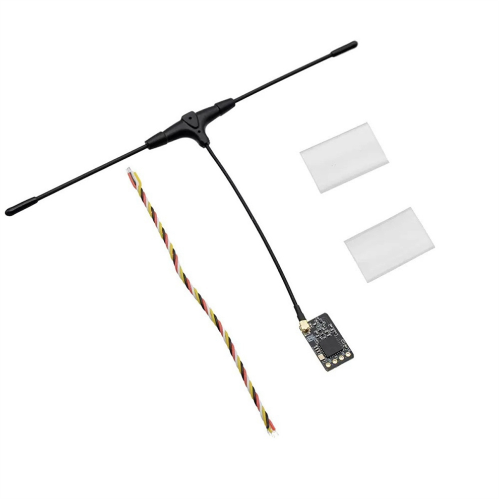 Nano Rx Receiver With T-Antenna For Jumper Tx16s Fpv Rc Racing Drone Elrs 915Mhz Black 4852145497247