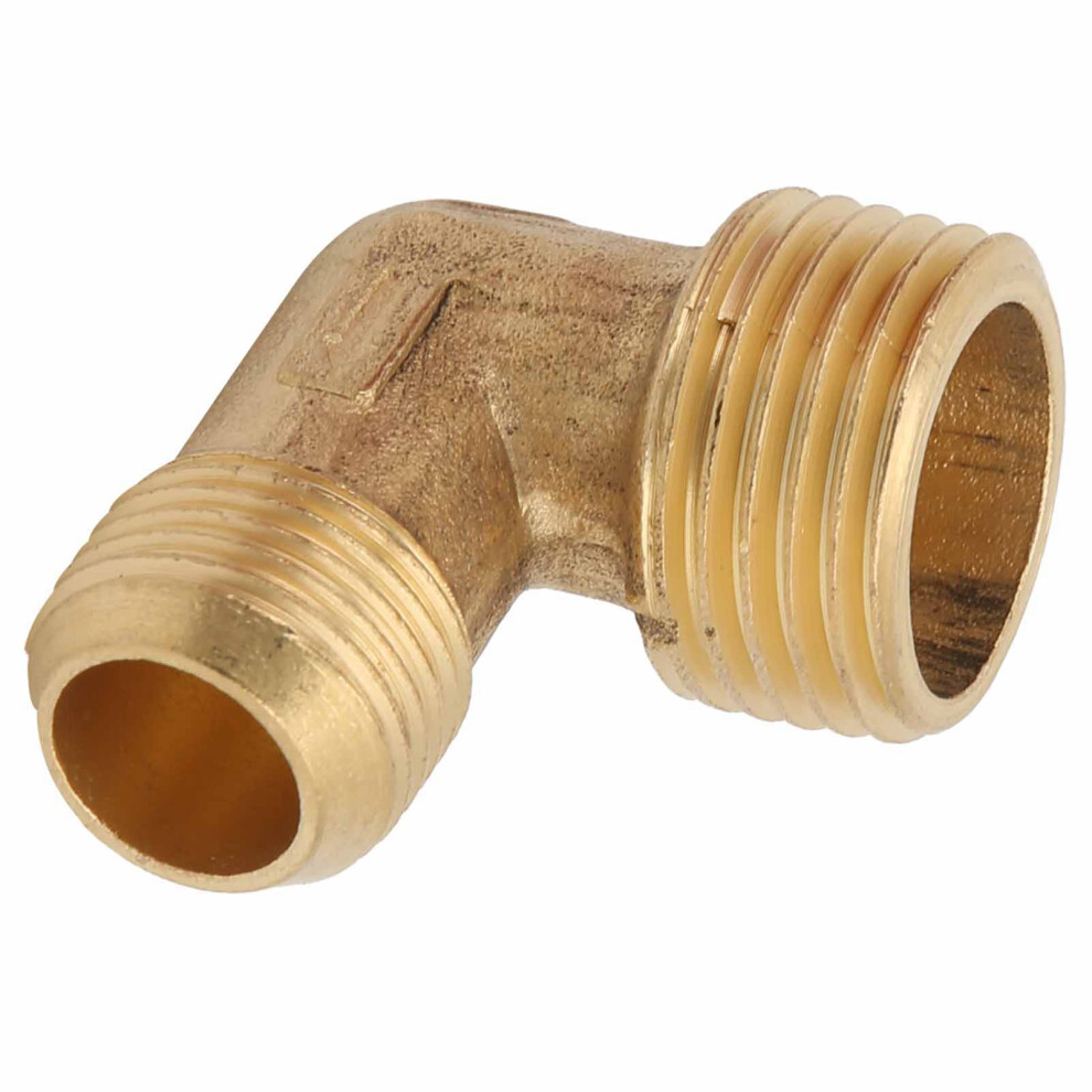 High-Performance 1100W Brass Air Compressor Elbow Check Valve 1/2X3/8 7901333417561