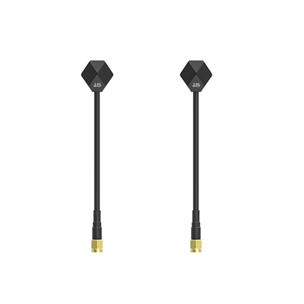 2Pcs 5.8Ghz Fpv Antenna Sma 2.4Dbi Lhcp/Rhcp 100Mm/150Mm For Racing Drone Accessories Part D 4852145494369
