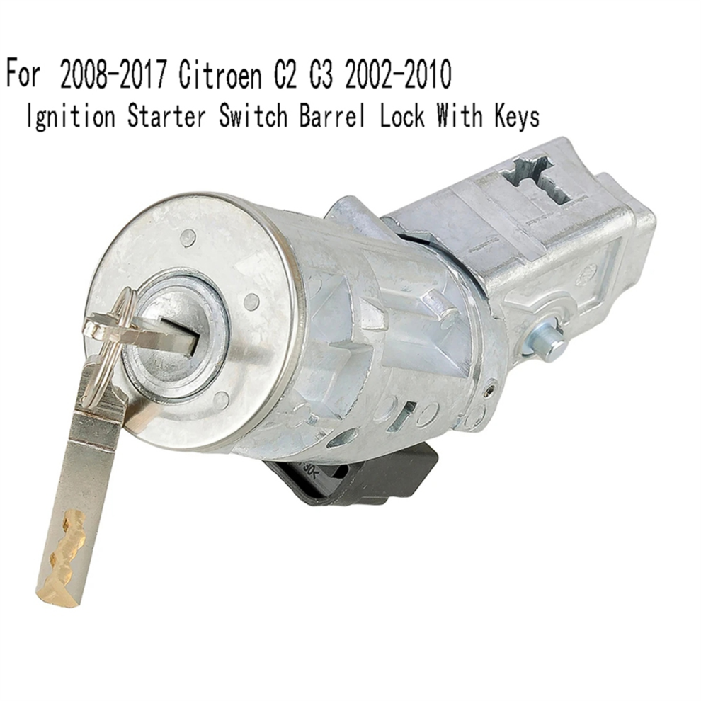Ignition Switch Lock With Keys For Partner Mk2 2008-2017 C2 C3 2002-2010 4852145494741