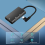 Type C Earphone Adapter for Phone PD60W Charge 3.5mm Audio 3