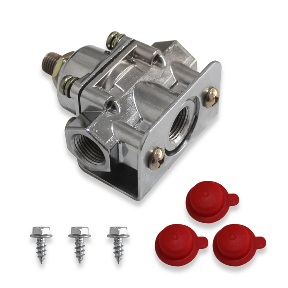Car Carburetor Pressure Regulator 3/8 Inch Npt Inlet/Outlets For 12-803 Modified Accessories Light 4852145403729