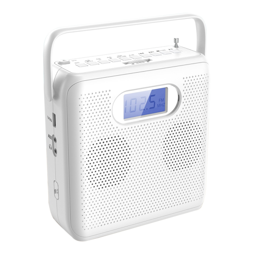 Portable Bluetooth CD Player with Vertical Design, Speakers, FM Radio, Support USB, AUX ,and LCD Display 1
