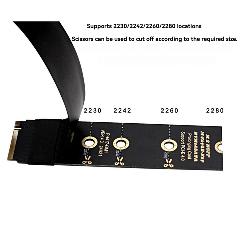 Scheda Grafica Esterna PCIe 4.0 X4 A Oculink SFF-8612 - Adattatore Per NVMe SSD E EGPU, 64 Gbps - 2