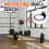 Medicine Ball Rack Wall Mount Storage Racks,8.9In Inside Diameter, 88 Lbs Mounted 2 Pack 6