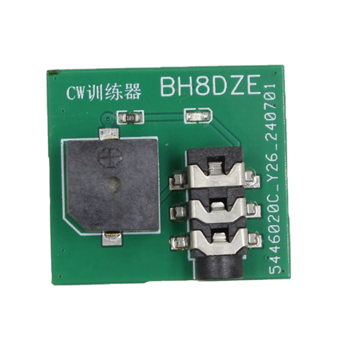 Mini CW Trainer Hand Key Practice Connector Mores Code Training Valnd Mobile Phone Computer Connection