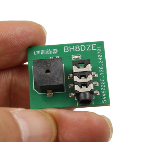 Mini CW Trainer Hand Key Practice Connector Mores Code Training Valnd Mobile Phone Computer Connection 2