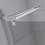 Bathtub Shower Door Glass Panel Pull Rod Frameless Support Bathroom 7